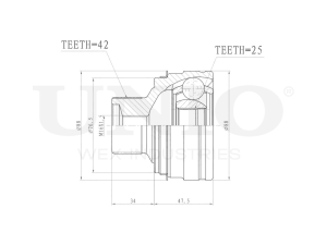 Outer CV joint photo