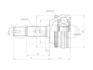 Outer CV joint photo