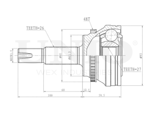 ШРУС внешний photo