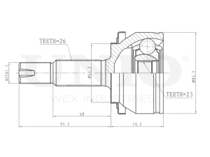 ШРУС внешний photo