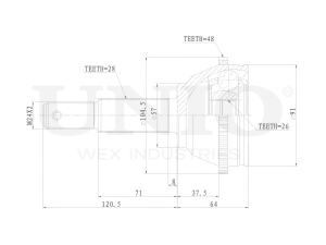 ШРУС внешний photo