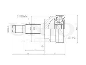 ШРУС внешний photo