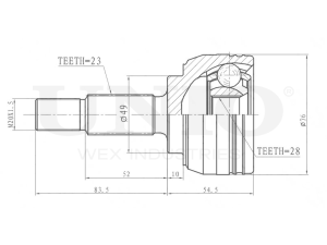 Outer CV joint photo