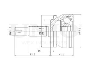 Outer CV joint photo