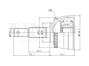 Outer CV joint photo