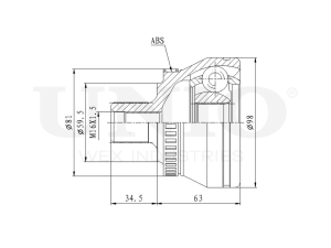 Outer CV joint photo