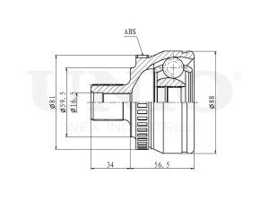 Outer CV joint photo