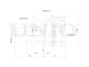 Outer CV joint photo