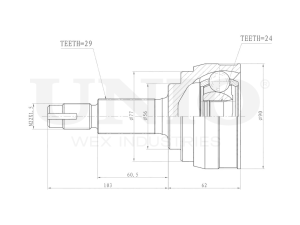 Outer CV joint photo