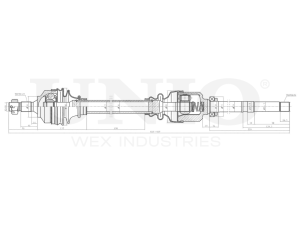 Front right drive shaft assembly photo