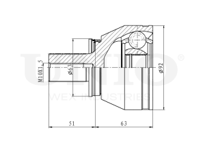Outer CV joint photo