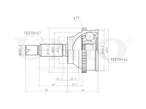 ШРУС внешний photo