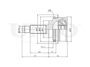 ШРУС внешний photo