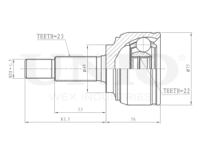 Outer CV joint photo