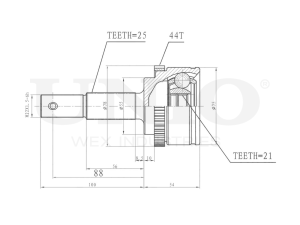 Outer CV joint photo