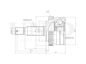 Outer CV joint photo