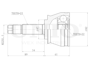 ШРУС внешний photo