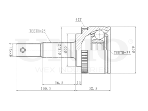 Outer CV joint photo