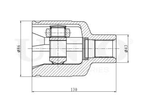 Inner CV joint photo