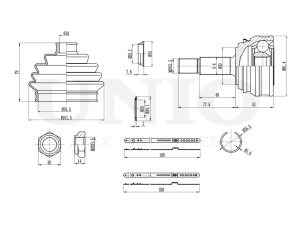Outer CV joint photo