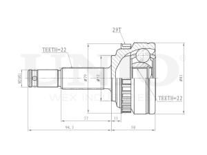 Outer CV joint photo