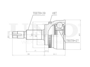 Outer CV joint photo