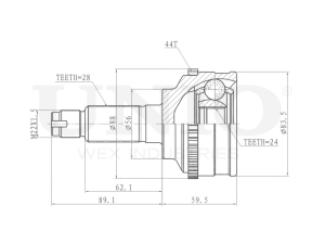 ШРУС внешний photo