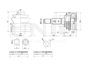 Outer CV joint photo