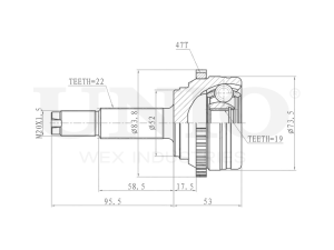 Outer CV joint photo