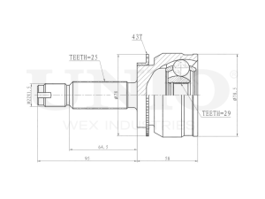Outer CV joint photo