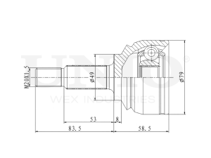 Outer CV joint photo