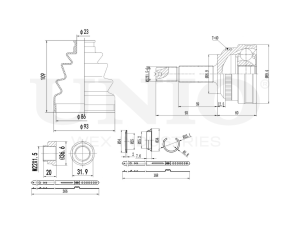 Outer CV joint photo