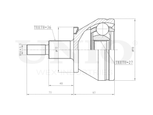 Outer CV joint photo