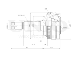 Outer CV joint photo