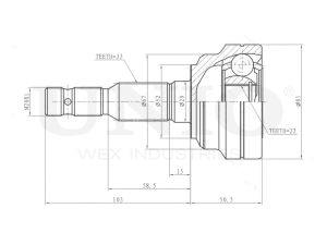 ШРУС внешний photo