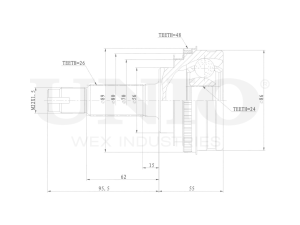 ШРУС внешний photo