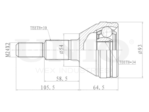 Outer CV joint photo
