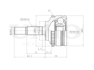 Outer CV joint photo