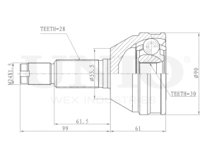 Outer CV joint photo
