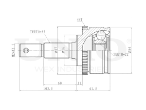 Outer CV joint photo