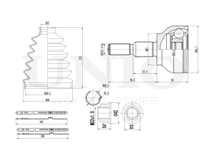 ШРУС внешний photo