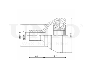 ШРУС внешний photo