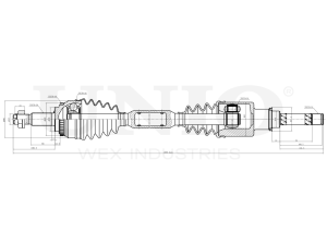Front right drive shaft assembly photo