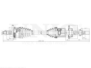 Front right drive shaft assembly photo