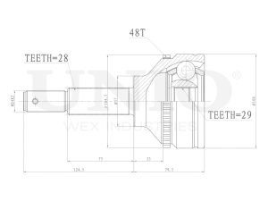 Outer CV joint photo