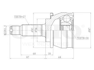 Outer CV joint photo