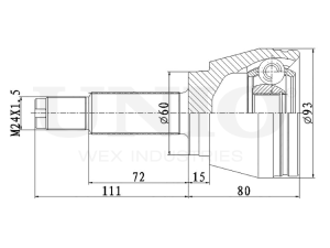 Outer CV joint photo