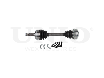 picture of Front left/right drive shaft assembly from UNIO
