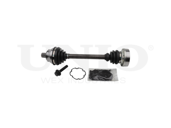 picture of Front left/right drive shaft assembly from UNIO