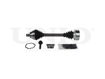 picture of Front left drive shaft assembly from UNIO